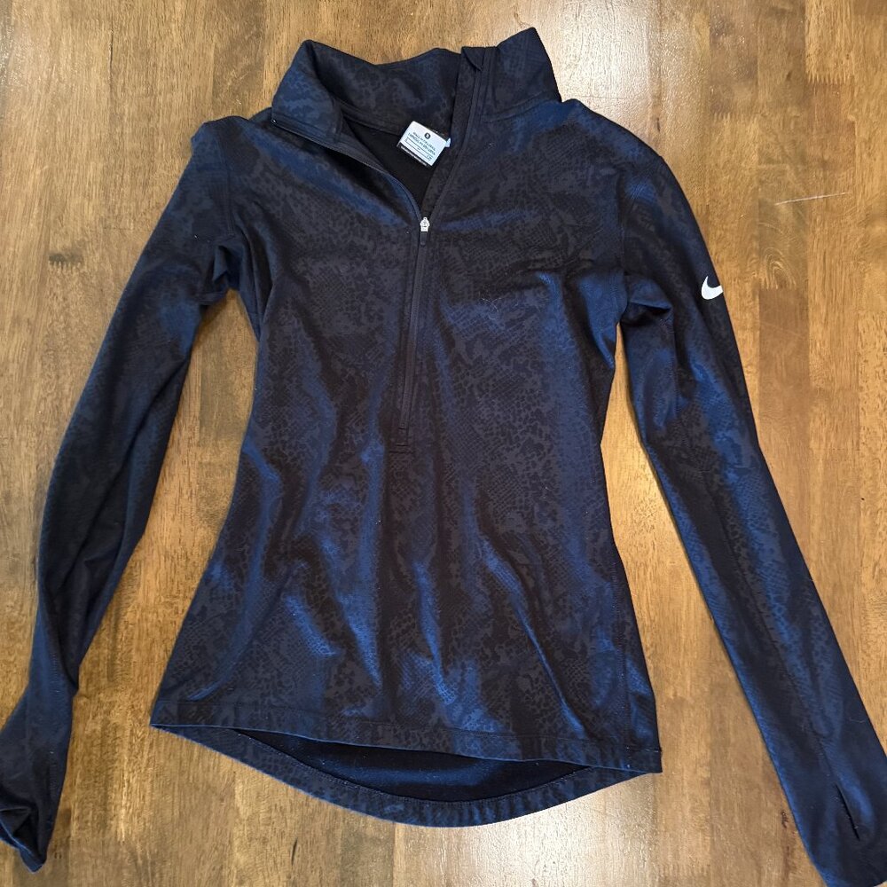 Small Nike Pro Dri Fit Pro Black Snake Skin